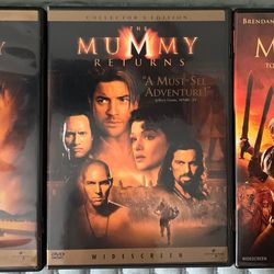 Mummy Trilogy DVD