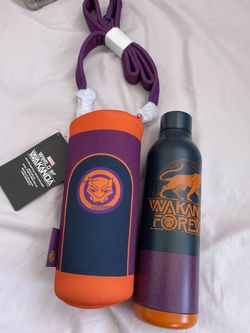 Marvel Wakanda Forever Water Bottle 
