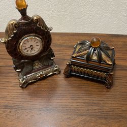 Clock and Chest