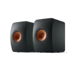 KEF 
 LS50 WIRELESS II Bookshelf Speakers (Pair) - Black