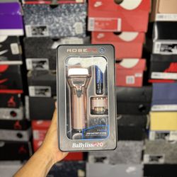 BaByliss Pro FXONE ROSEFX All-Metal Interchangeable-Battery Shaver #FX79FSRG