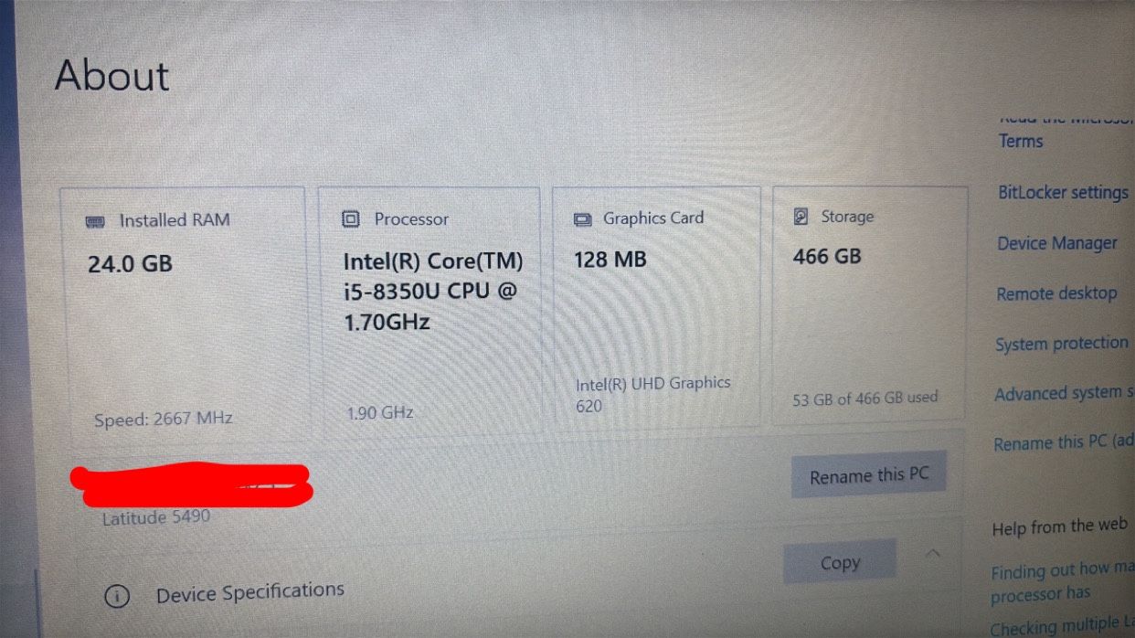 Laptop Dell $105 Or Trade Logitech