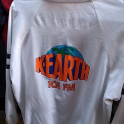Vintage K-Earth 101FM Cardigan Sweater