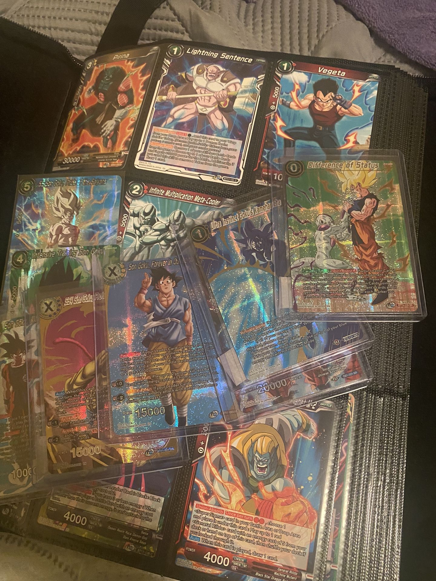 Dragon Ball Super Cards Binder And 2 Boxes