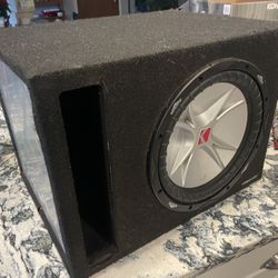 12” Subwoofer With Enclosure 