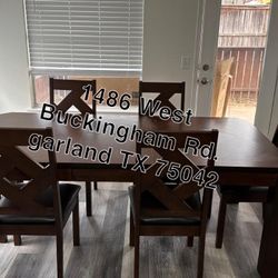 Furniture dining table set