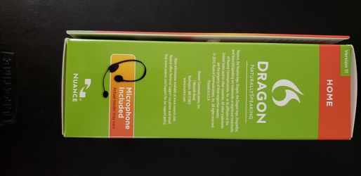 Dragon version 11 home edition