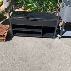 Hall Entry Shoe Rack, Bench