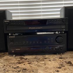 Stereo System, Receiver, CD, Speakers