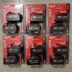 Milwaukee M18 5.0 Batteries 2-pack 