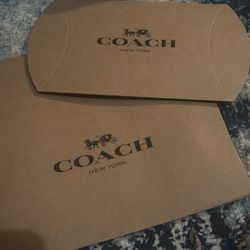 Coach Gift Boxes