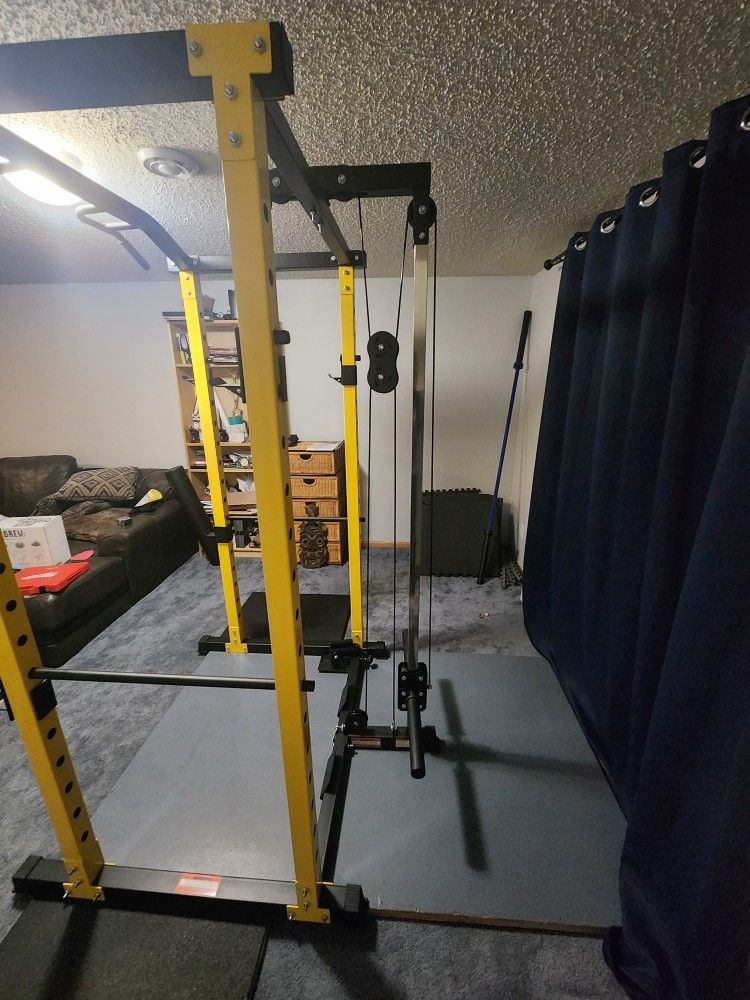 Lat Pulldown Cage Attachment