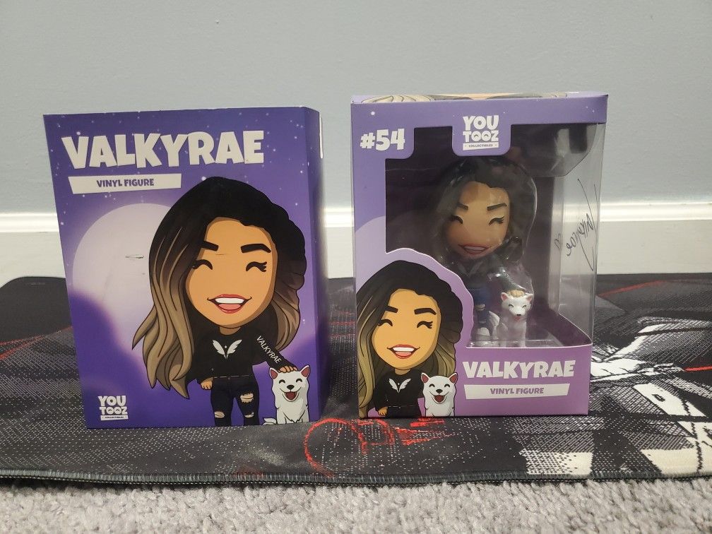 Valkyrae Signed Youtooz Collectible