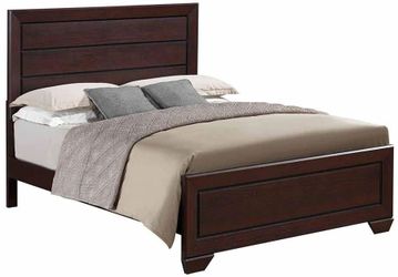 Brand New King Bed – Dark Cocoa Kauffman | $369