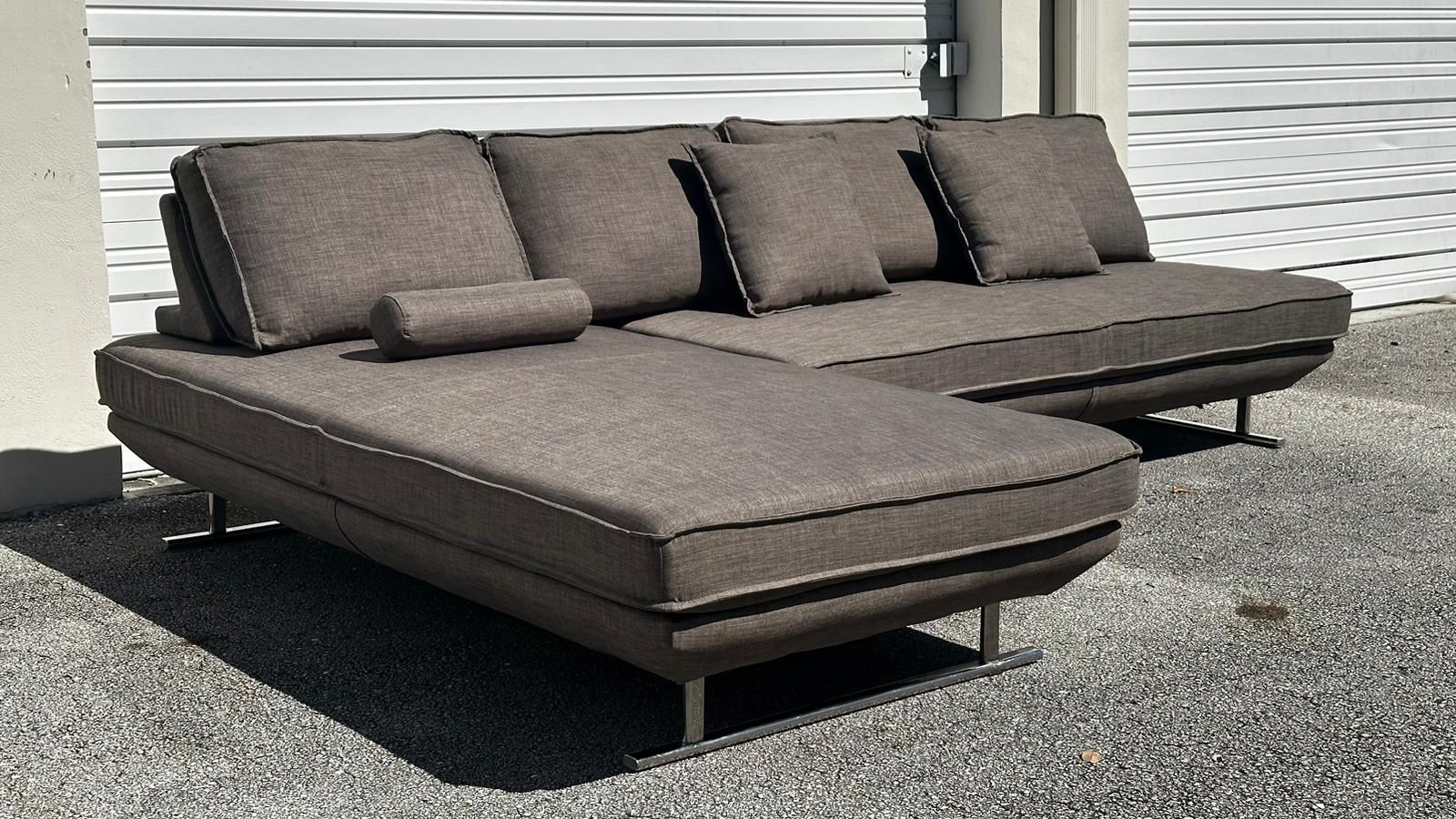 MODERN MODULAR SECTIONAL SOFA BED CHAISE LOUGE - delivery is negotiable