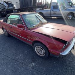 PARTING OUT- 1987 BMW 325I Capri OEM Parts ONLYh