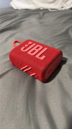 JBL Go 3 Portable Bluetooth Speaker Red