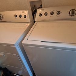Whirlpool washer and Drier
