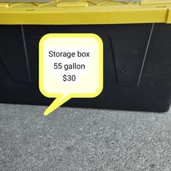 55 Gallon Storage Box 