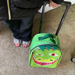 Toddler Rolling Luggage - Gator Pocket