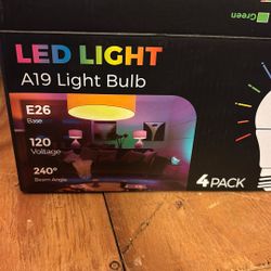 8 Total… 4 Red/ 4 Green LED Light Bulbs
