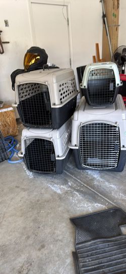 dog cages assorted sizes