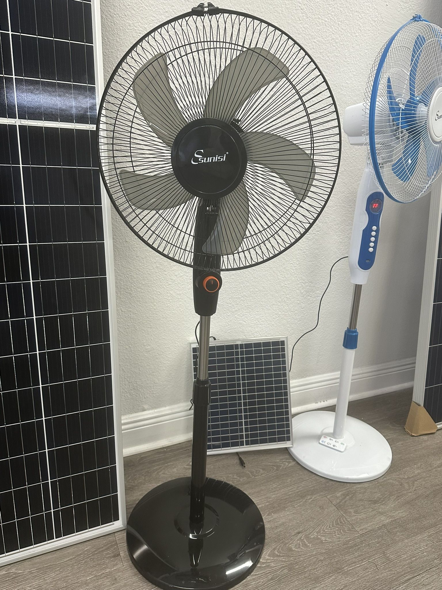 New Rechargeable Solar Fans! βοΈ Delivery Available