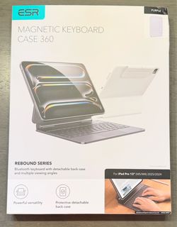 ESR Magnetic Keyboard Case 360 for iPad Pro 13” — $50 FIRM