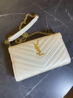 Authentic YSL crossbody bag beige 9/10 condition