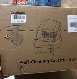 Cegimus Self Cleaning Cat Litter Box
