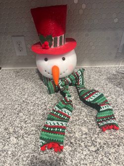 Top tree 🌲 Snowman Head Christmas Decoration