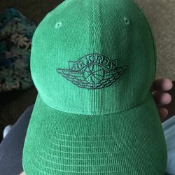 Nike Air Jordan corduroy hat in green