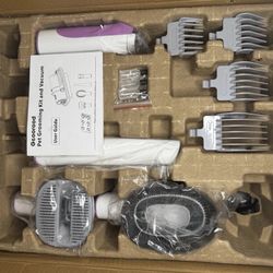Dog Grooming Vacuum With Attachments Pink