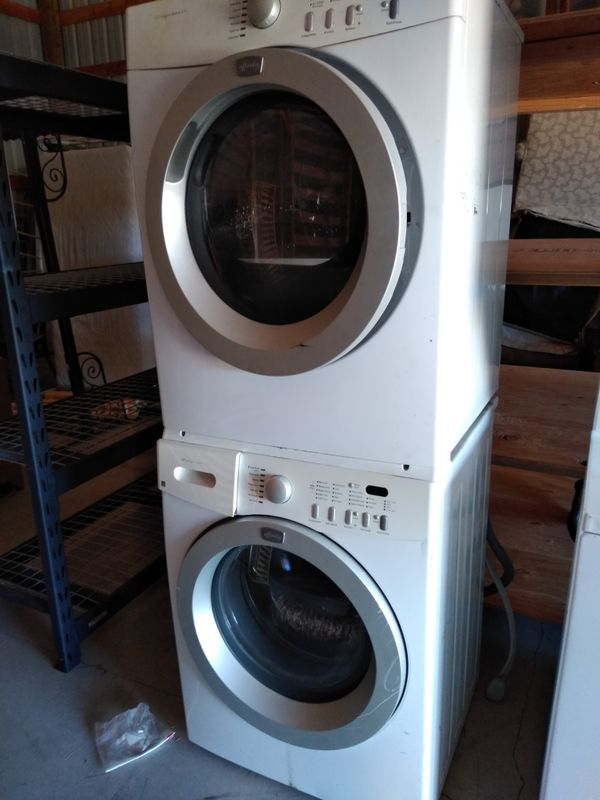 Stackable washer and dryer in working for Sale in Salem, OR OfferUp