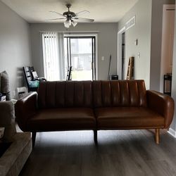 Brown Futon