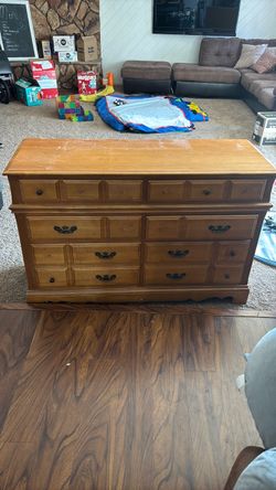 Free wood dresser