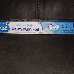 Heavy Duty Aluminum Foil 50 Square Foot 