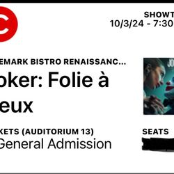 Joker Movie Tickets (2)