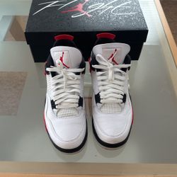 Air Jordan 4 Retro Red Cement