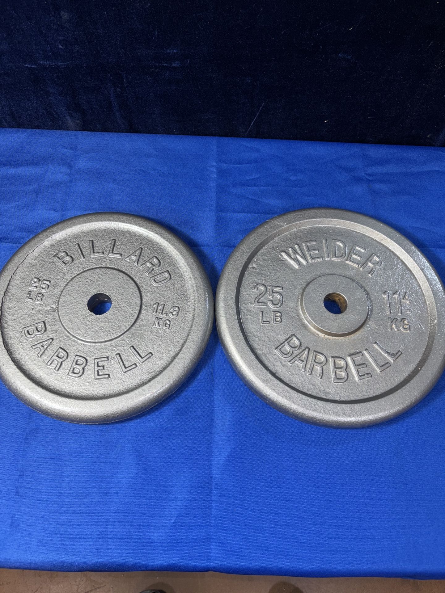 Two 25 Lb Weight Plates