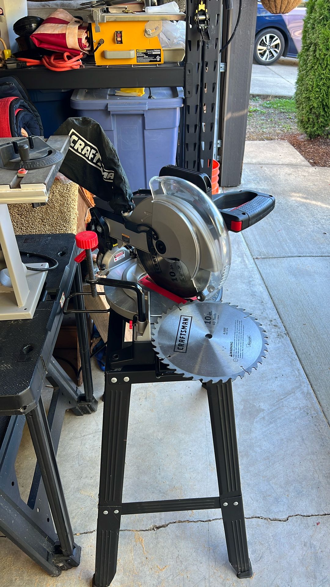Craftsman 10” Miter Saw With Stand