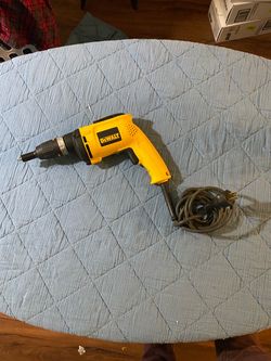 Dewalt screw gun