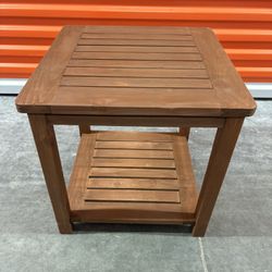 Cedar end table