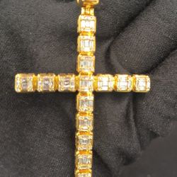CROSS 10k Gold & Diamonds Charm