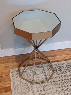 Mirror side table