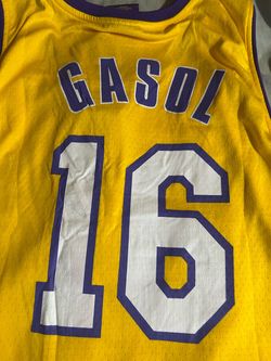 Lakers Gasol XLarge jersey