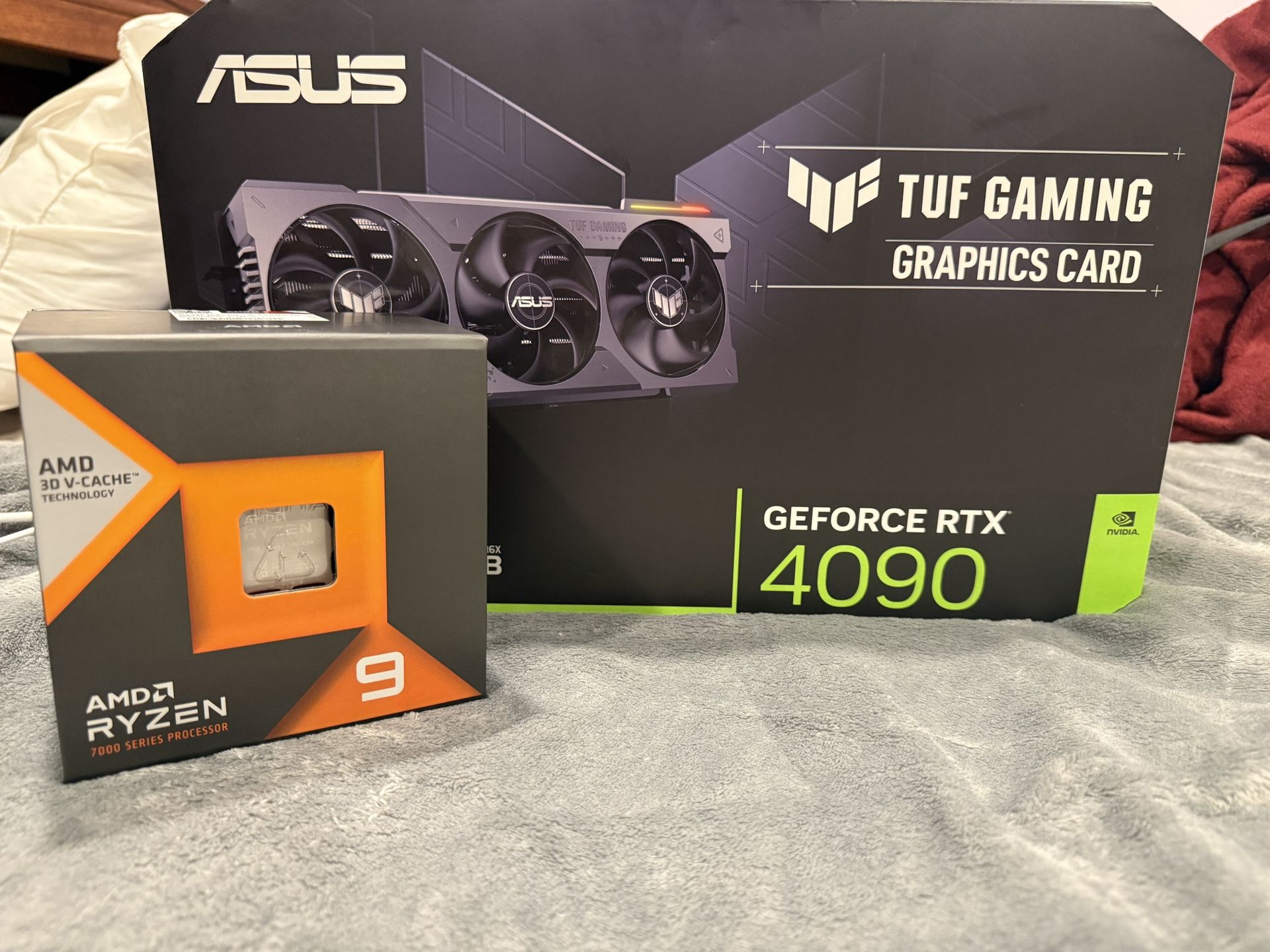 Nvidia GeForce RTX 4090 Asus Tuf and Ryzen 7 7800x3d