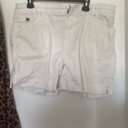 White Shorts