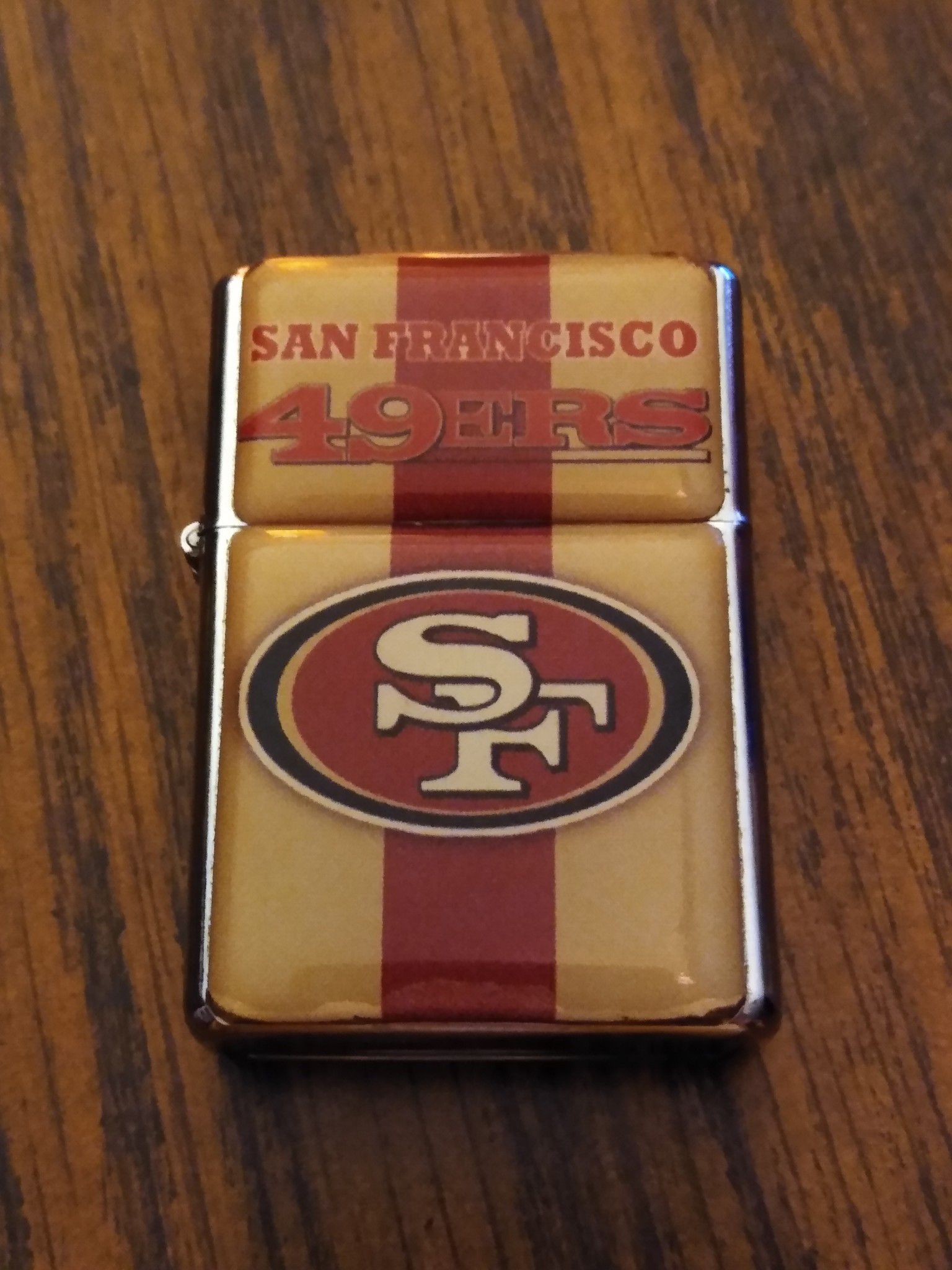 Zippo Style San Francisco 49ers Lighter!!