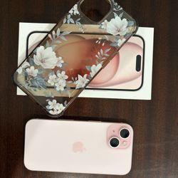 iPhone 15, 128GB, Pink, Unlocked 
